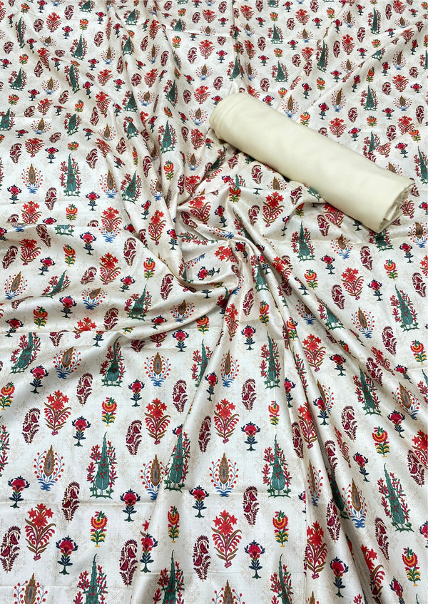 2 Piece - Printed Linen.